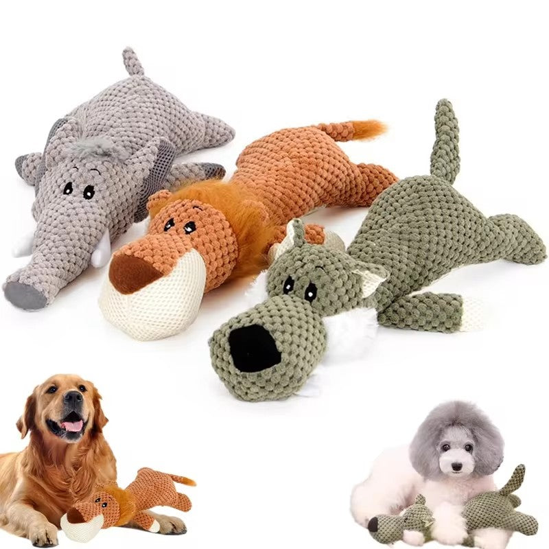 Plush Animal Chew Toys for Dogs