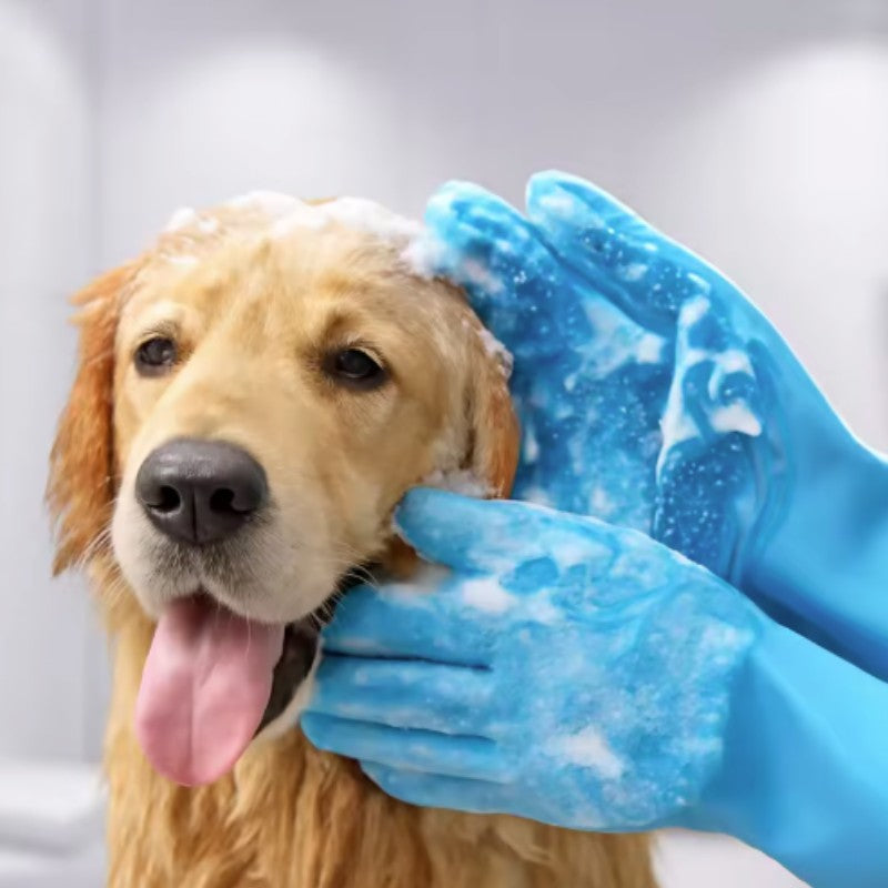 Pet Bathing Gloves
