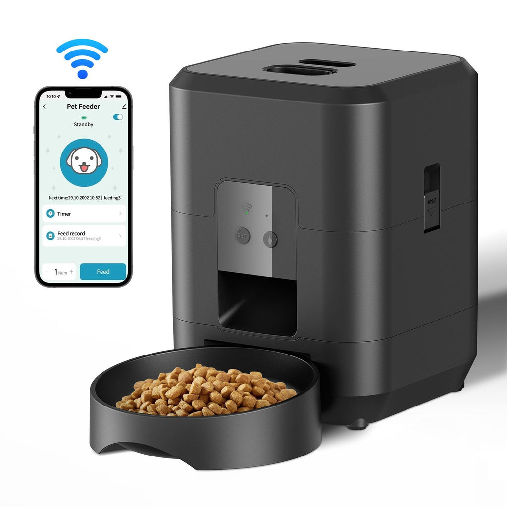 Automatic Pet Feeder with LCD Display