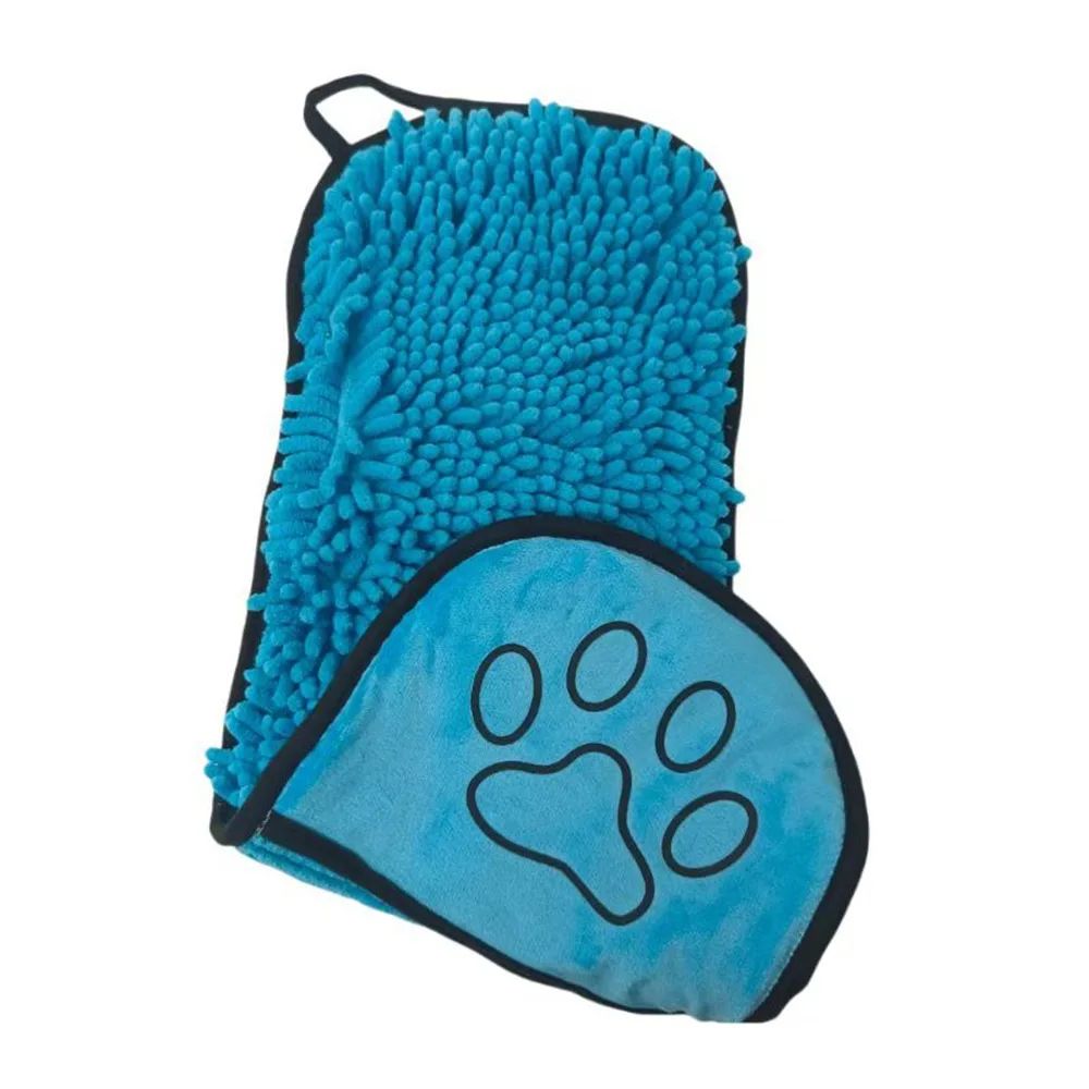 Super Absorbent Pet Drying Towel with Hand Pockets